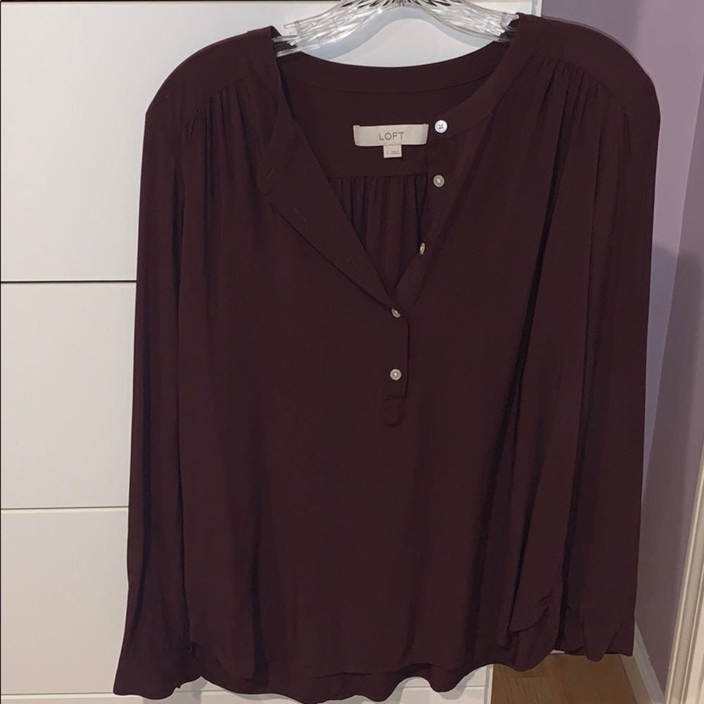 NWOT Loft Blouse